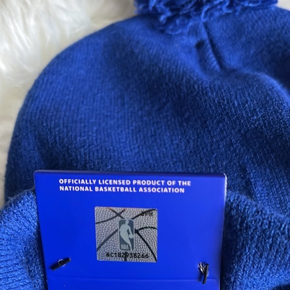 🆕 NBA NY Nicks Officially Licensed Beanie Pom Pom Ultra Game Blue Orange Hat - Picture 4 of 7